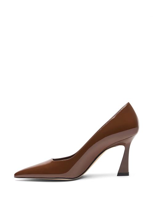 Brown calf leather pump STUART WEITZMAN | SJ442LQPWAL